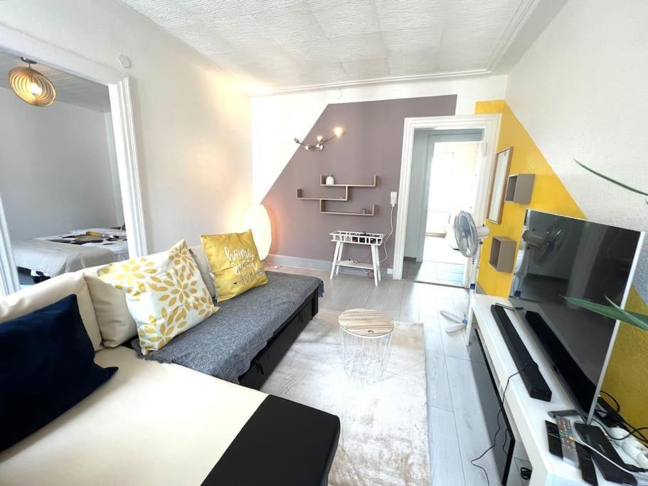 Ferienwohnung Lumiere Secrete Mulhouse Centre Parking Tram Exterior foto