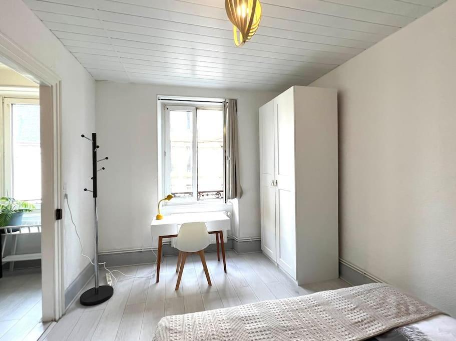 Ferienwohnung Lumiere Secrete Mulhouse Centre Parking Tram Exterior foto